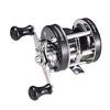 AbuGarcia Ambassador 5601CA Factory Tune Black Left Hand Clutch Type Double Hand Bass Snakehead Catfish Top Water Round Reel (Посол)