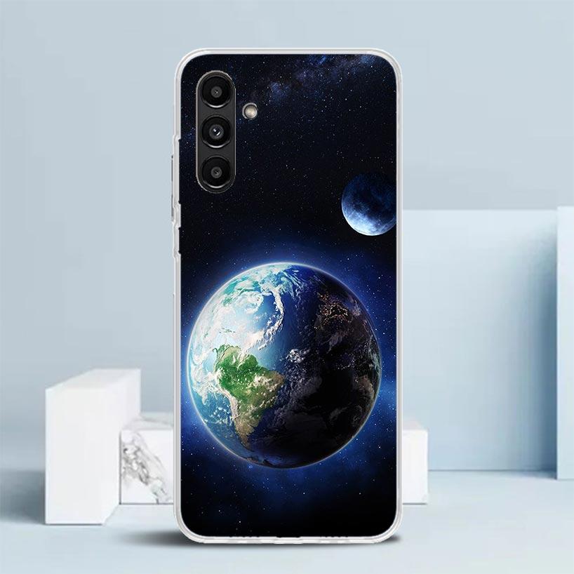 Чехол для телефона "Звезды Земли Космос" для Samsung Galaxy A17 A37 A57 A16 A15 A14 A13 A56 A55 A54 A53 A36 A35 A34 A33 A26 A25 A24 A23 Gala