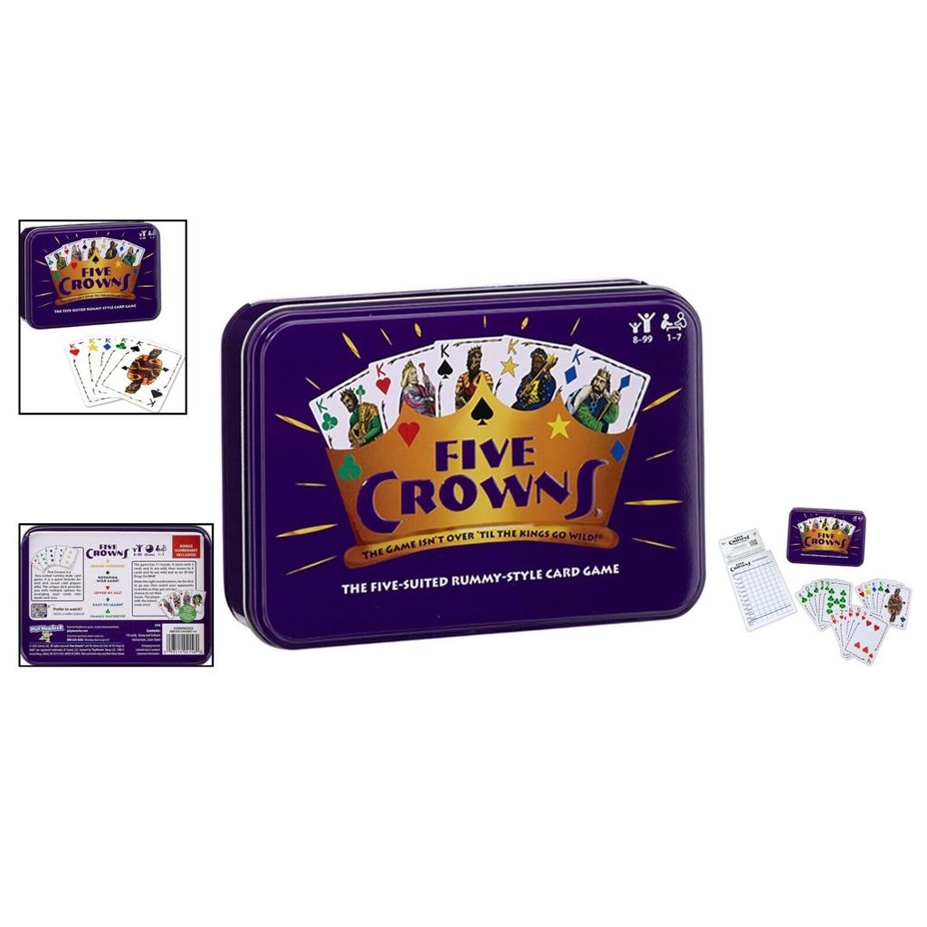 Карточная игра - коллекционная карточная игра в жестяной коробке с вечеринкой в стиле Рамми, любимая семейная вечеринка - карточная игра «5 крон»