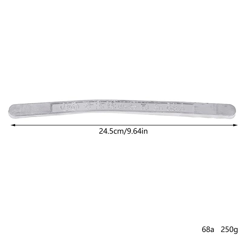 250 г/500 г Высокочистый оловянный припойный стержень Чистый оловянный брусок Без свинца Пайка 63/68 Низкая температура плавления Антиоксидант Sn Сварочная проволока для сварщиков