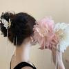 Acrylic Flower Butterfly Fringed Hairpin Exquisite Fashion Grab Clip High Sense Super Fairy Versatile Hair Accessories