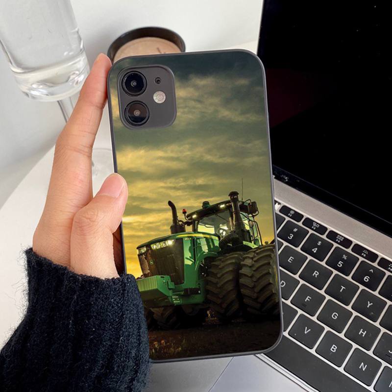 Чехол для телефона «Трактор» для iPhone 13 8 7 6S Plus X 5S SE 2020 XR 11 12 mini pro XS MAX