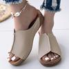 Fashion Summer Shoes Women Sandals Open Toe Shoes Woman Slides Walking Shoes Wedge Women's Sandals Breathable Footwear Female Slipper