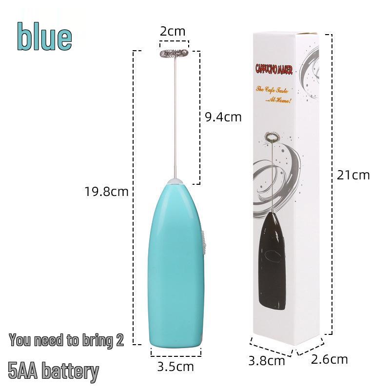 Electric Handheld Mixer: Egg Beater, Milk Frother, Coffee Foamer, Stirring Rod