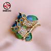 Women Bird Brooch Drip Oil Pin Fashion Wild Brooch For Women