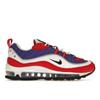 Женские кроссовки Air Max 98 Raptors Alternative Red Psychic-Purple Black-University-Red AH6799-501