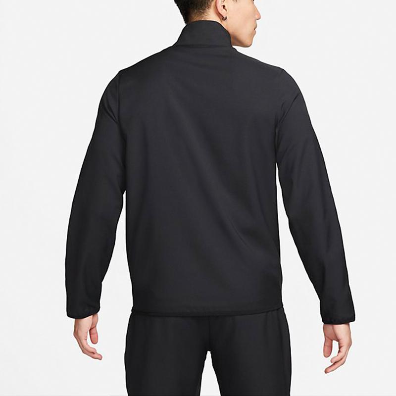 Nike Повседневная тканая куртка, дышащий спортивный комплект с длинными брюками, мужской комплект, черный DM6620-011 +DD5004-010