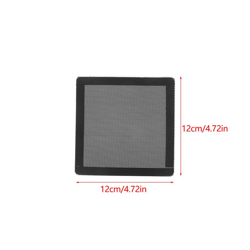 Dust Filter For Computer Cooler Fan Anti Dust Net Cover Dust Filter Mesh Net Magnetic Frame Pc Chassis Cooling Fan Dust Filter
