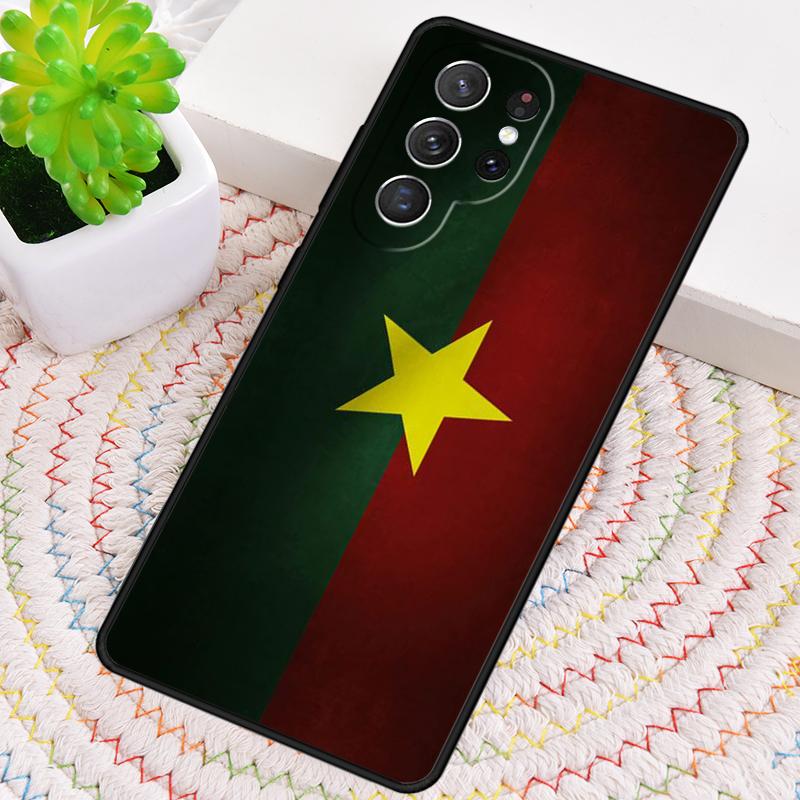 Чехол для телефона Флаг Буркина-Фасо для Samsung Galaxy note 10 pro S26 Ultra S23 S24 FE S25 S21 S22 PLUS ударопрочный