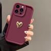 Роскошный 3D чехол для телефона с сердечком любви для Motorola MOTO Edge 50 60 Fusion Edge 50 Neo Edge 50 Pro Ultra Матовый Мягкий Силиконовый Чехол