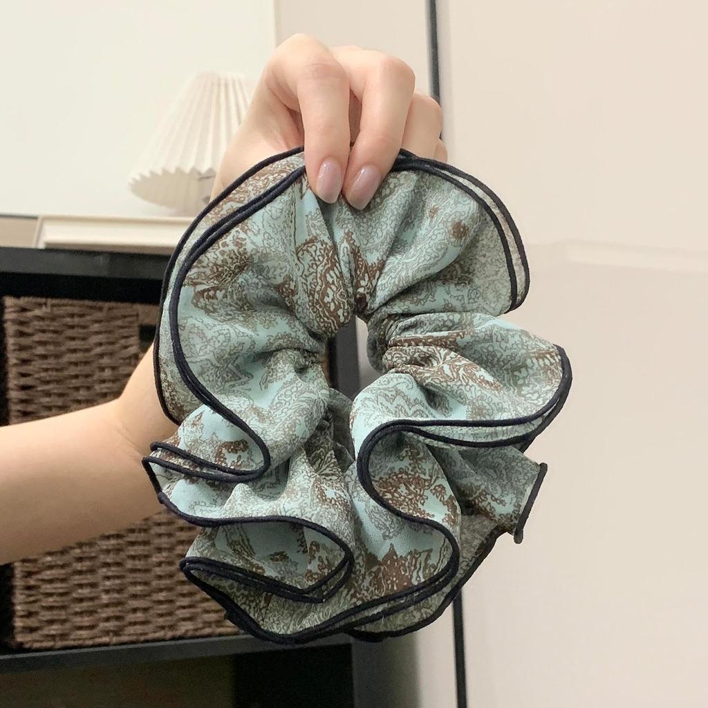 French-Korean Double-Layer Ballet Lace Extra Large Hair Scrunchie