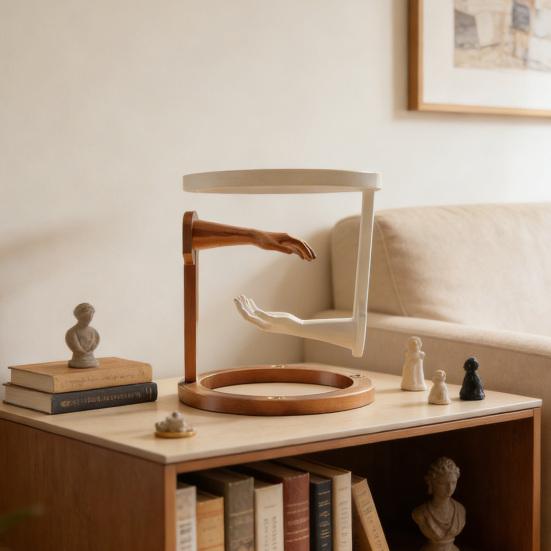 3D-печатное украшение-рука, бросающее вызов гравитации, Антигравитационная подвесная фигурка-статуэтка, Декор для дома, офиса, книжной полки, рабочего стола