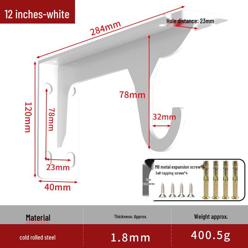 Настенный сверхпрочный плавающий кронштейн для телевизора с треугольной опорой для использования в качестве стола и хранения