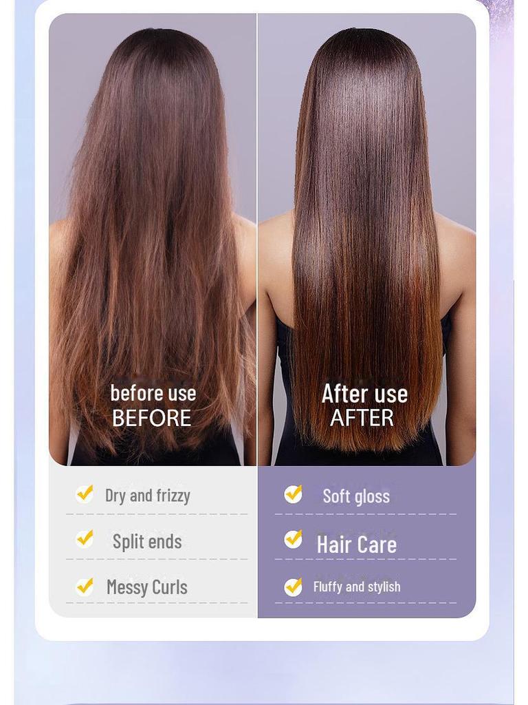 Портативный беспроводной выпрямитель и щипцы для завивки волос: Перезаряжаемый, удобный для путешествий, не вредит волосам