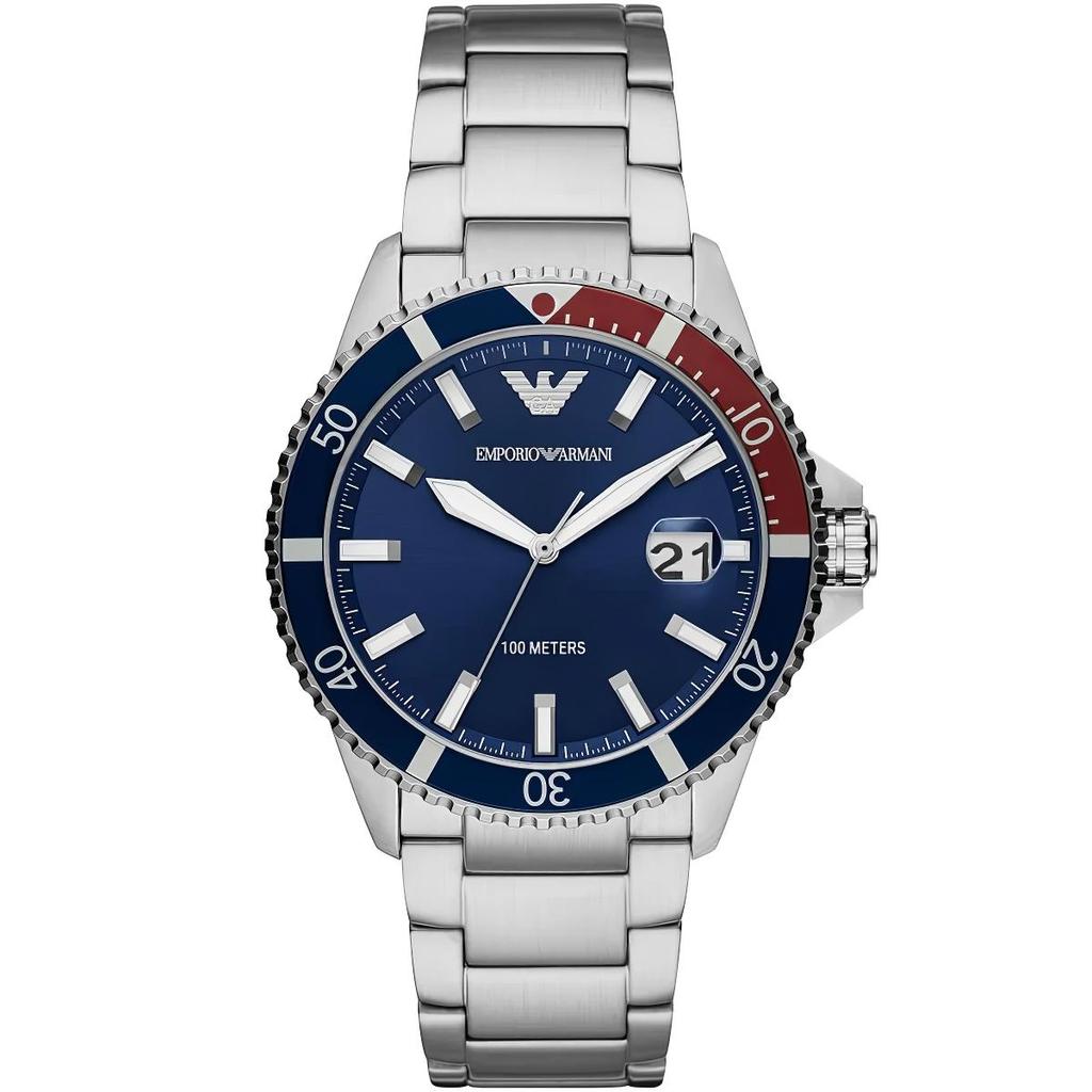 Emporio Armani AR11339 Синие часы Diver мужские