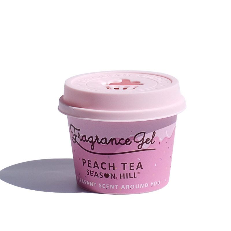 Ice Cream-Scented Flameless Aromatherapy Home Bathroom Air Freshener Car Solid Fragrance Balm Freshener