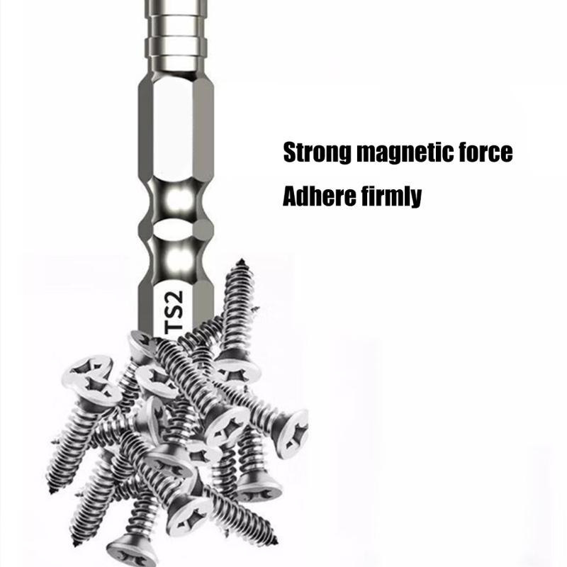 Промышленная отверточная насадка Шестигранный хвостовик Ударная насадка для электродрели Набор головок для закручивания винтов Насадка для электроинструмента