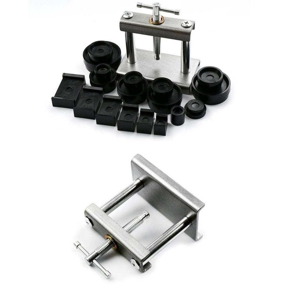 12/18Pcs Metal Watch Press Set Professional Watch Repairing Tool Maintenance Tools