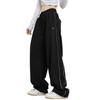Женские спортивные штаны в стиле ретро для уличных танцев, свободные повседневные спортивные штаны в стиле хип-хоп