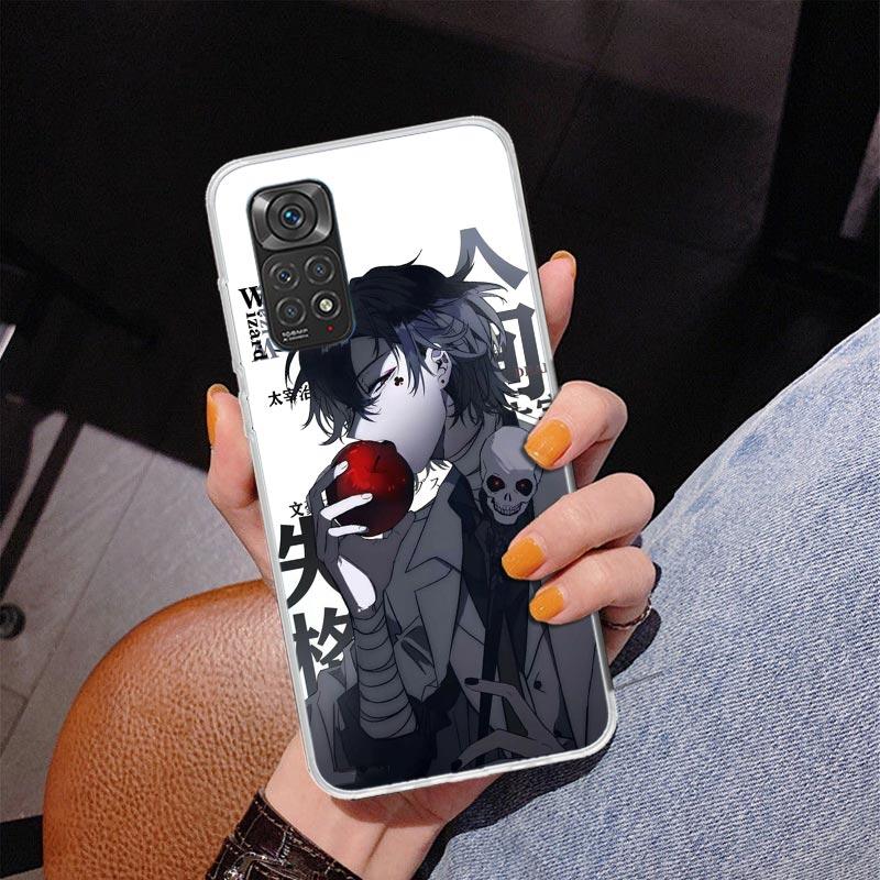 Чехол для телефона Bungo Stray Dogs Дазай для телефона для Xiaomi Redmi Note 15 14 14S 13 Pro Plus 12 12S 11S 11E 10S 10 11T 5G Уникальный