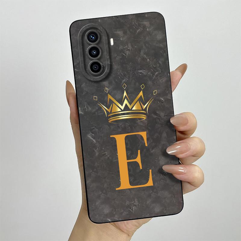 Чехол для Huawei Nova Y70 Чехол для телефона Huawei nova y71 nova y70 plus Модный Королевский Шрифт Матовый Противоударный Мягкий Защитный Чехол
