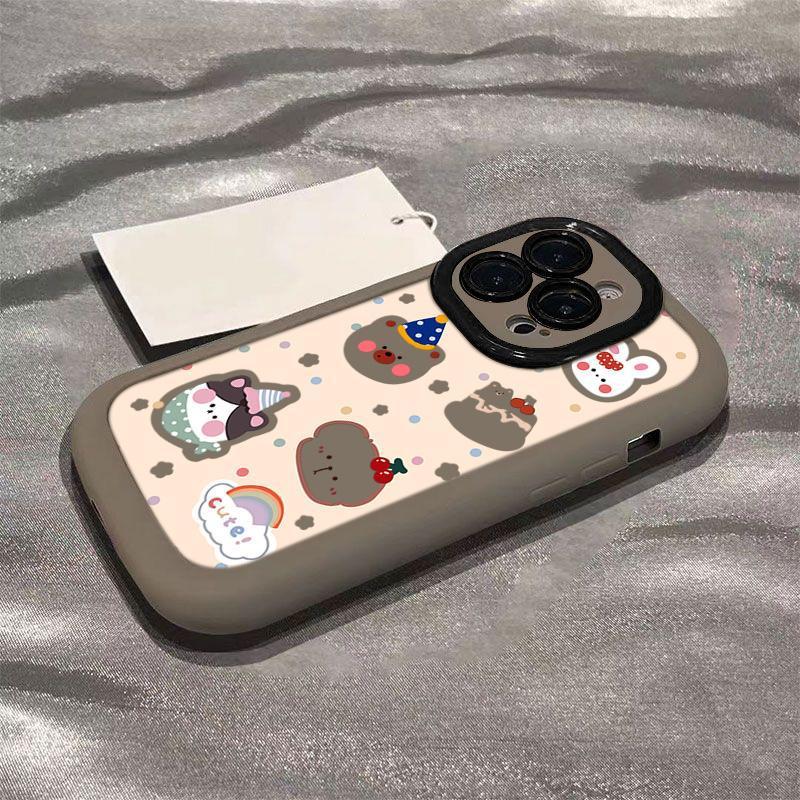 Милый щенок-тортик Подходит для 17 Apple 15 Чехол для мобильного телефона Huawei Mate60oppo Xiaomi 14vivo Honor 10