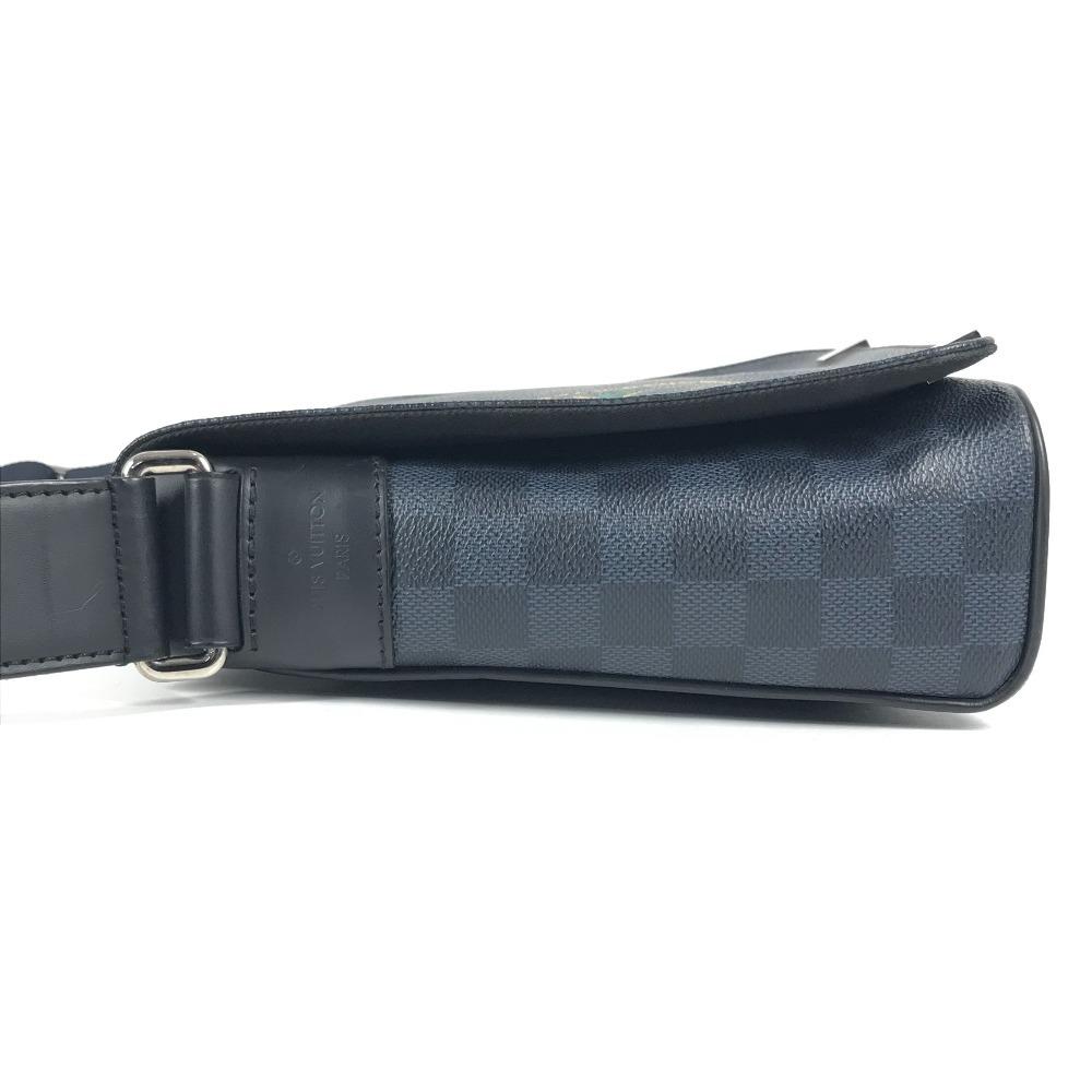 Louis Vuitton N50005 District PM Shoulder Bag Damier Cobalt Canvas