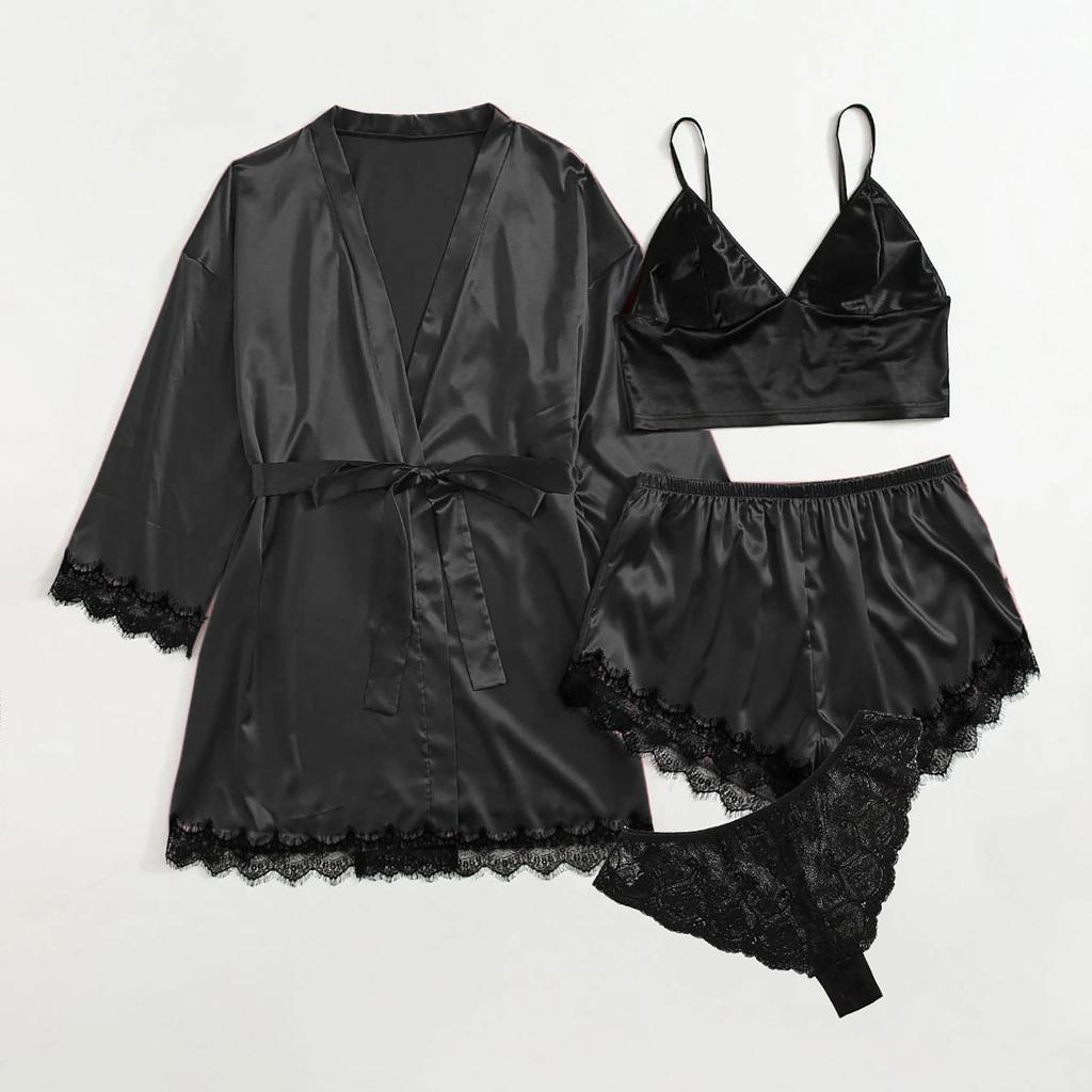 Модное сексуальное нижнее белье для сна, нижнее белье Babydoll, кружевная ночная рубашка