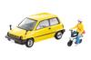 Tomica Limited Vintage Neo Honda City R Yellow with Motocomponent 81 Year Finished Product 316794 1/64 LV-N272b