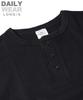 AVIREX DAILY RIB HENLY NECK TEE 6153482 men's L black