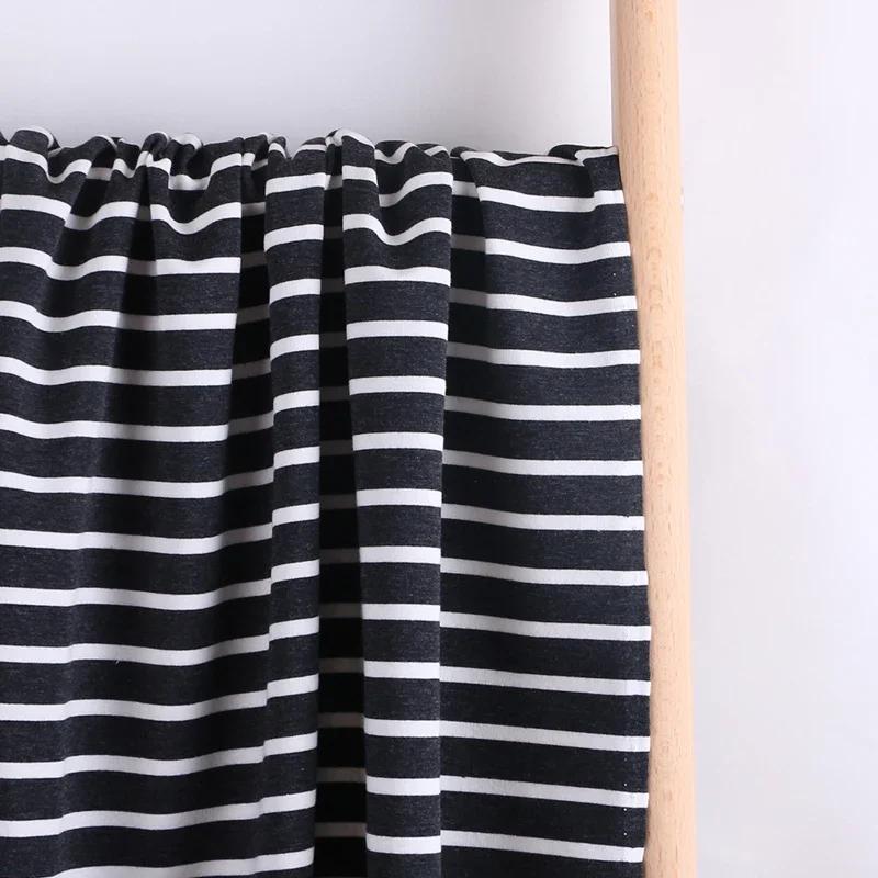 100x170 см Мягкий маленький букле хлопок французский трикотаж Чистый хлопок Пушистая полосатая ткань DIY Шитье Толстовки Брюки Пальто Ручная работа Telas