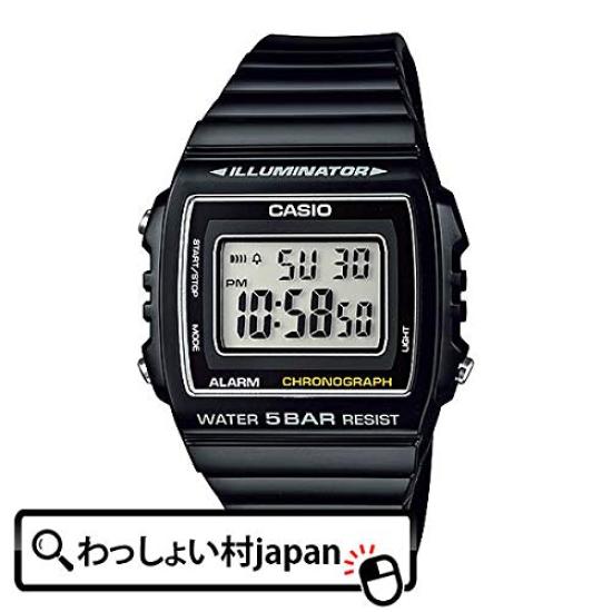 Часы Casio Collection Standard Black [Casio] [] (старая модель) W-215H-1AJF