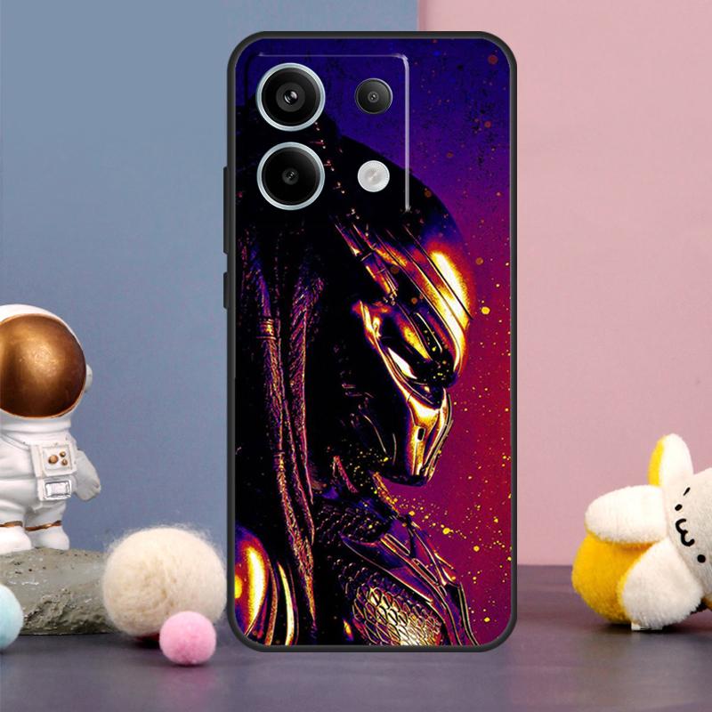 Alien Predator Case For Xiaomi Redmi Note 15 Pro Plus 10 11 12 13 14 Pro Redmi 15 15C 14C 10C 12C 13C Cover