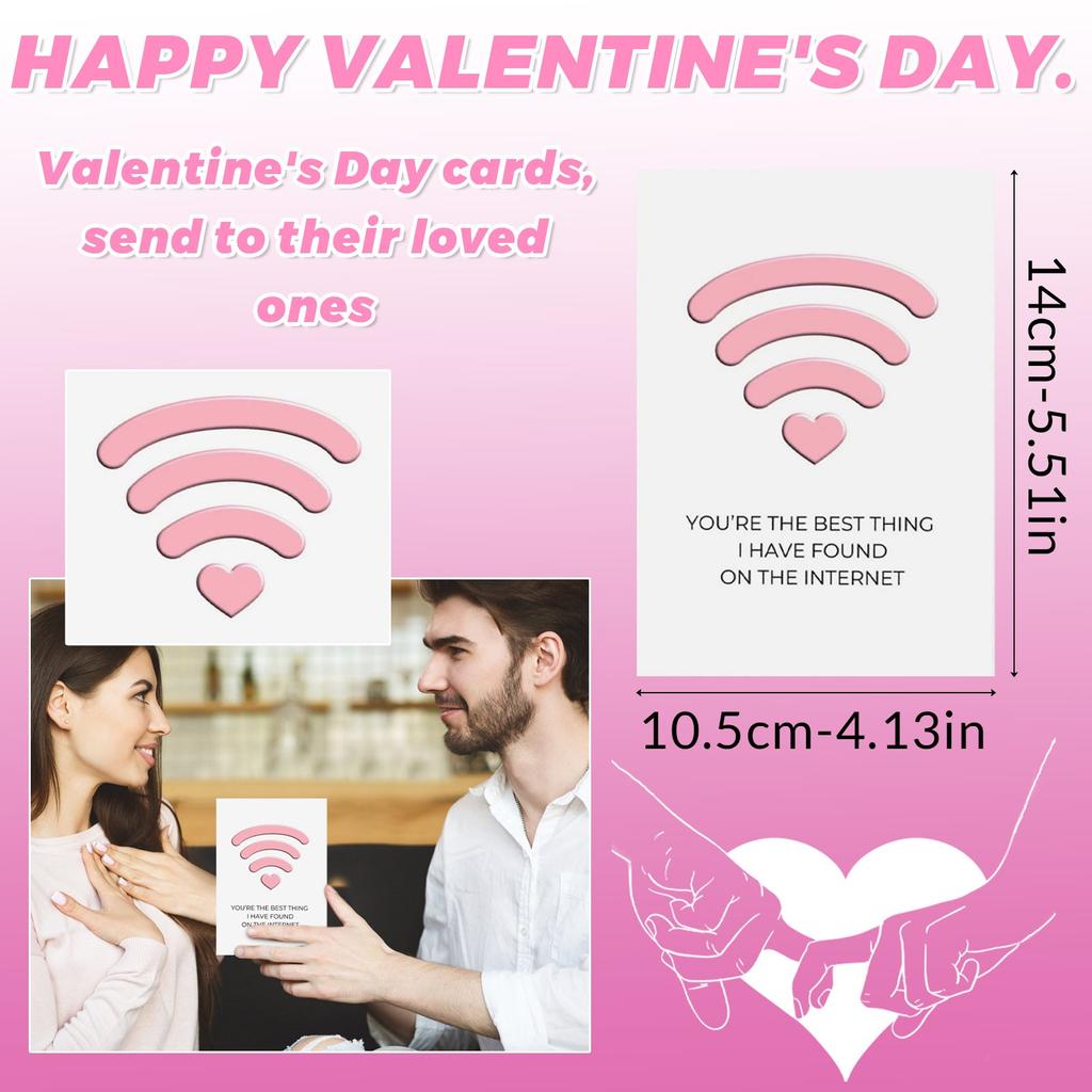 Valentine's Day Gift Greeting Card Romantics Girlfriend Paper Greeting Card
