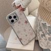 Ins Чехол для телефона в горошек, клетку, со звездой для iPhone 14, iPhone 15 и iPhone 16 Pro Max