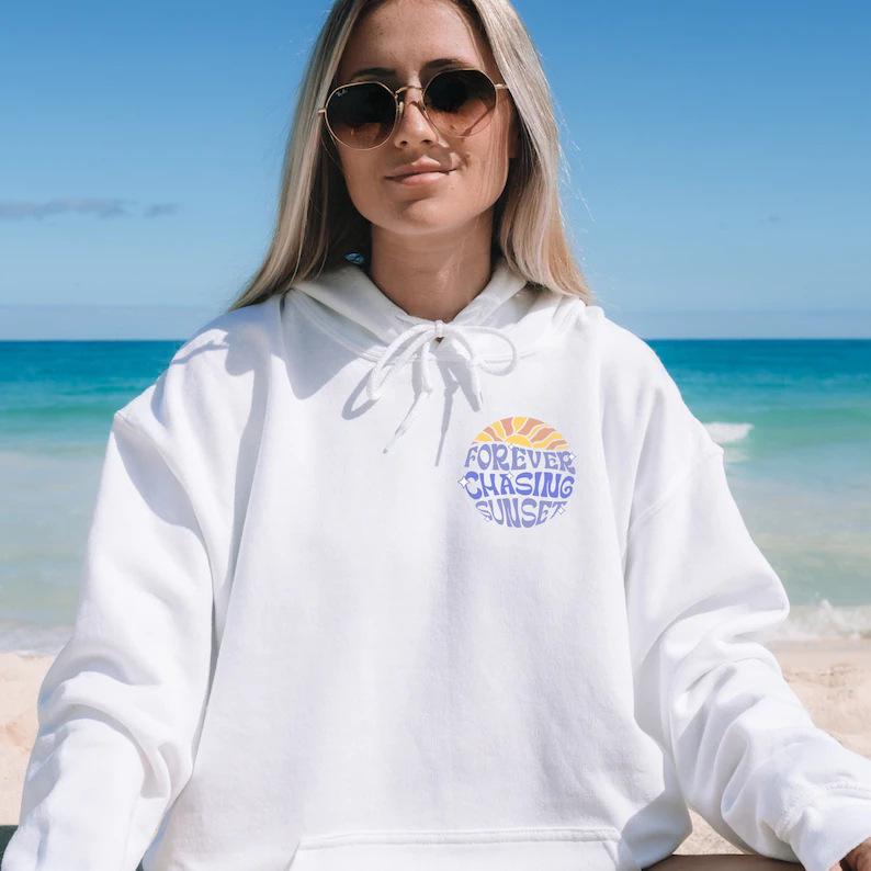 Women's Beachwear - "Forever Chasing Sunset" Print