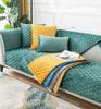 Plush Sofa Cover Solid Color Super Soft Living Room Sofa Cushion Modern Simple Non-Slip Sofa Back Cover Towel Can Be Custom Size