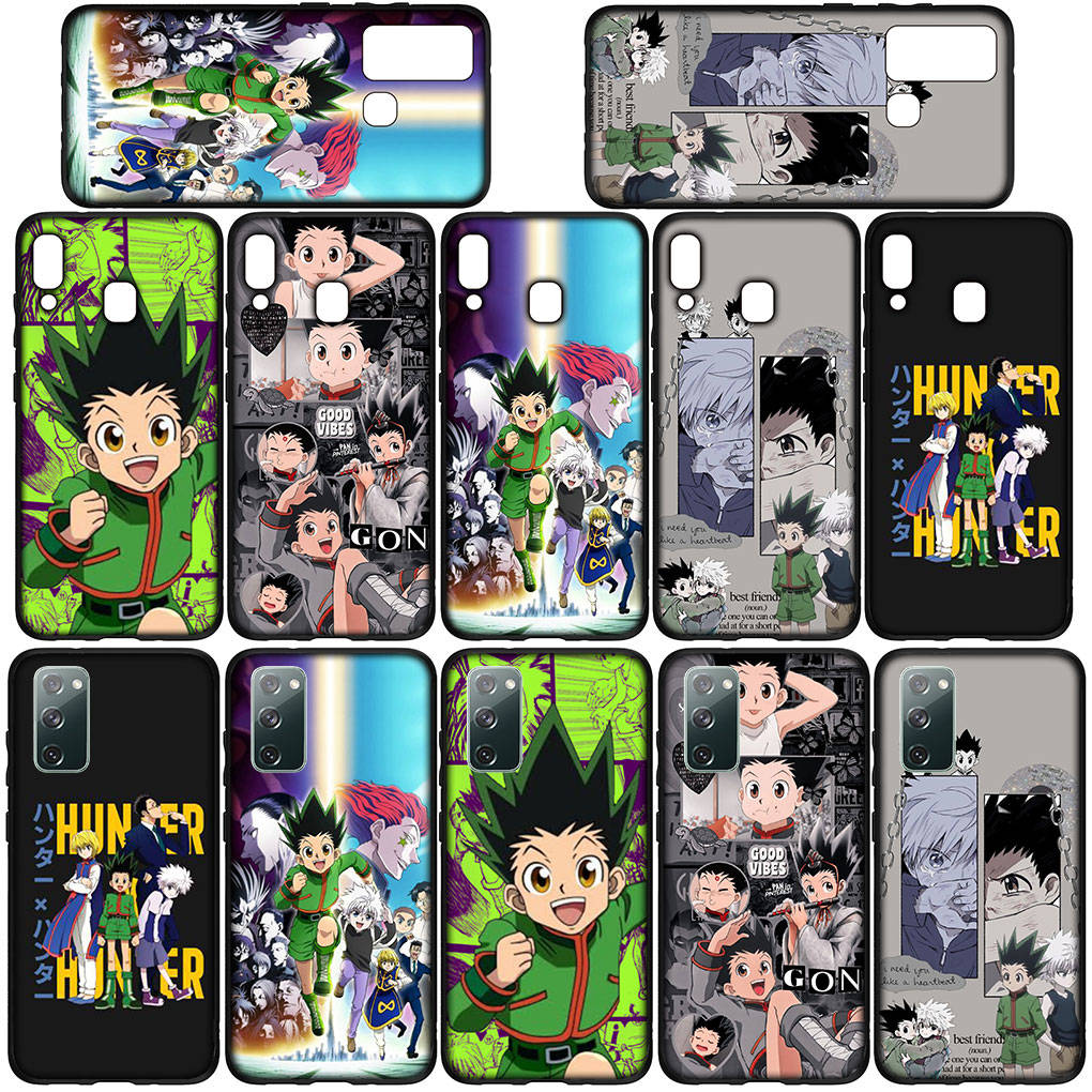 Чехол для телефона Samsung Galaxy S25 S24 S23 iPhone 16 15 Xiaomi Redmi Note 14 13 12 16E X 11 Pro Max OPPO Moto Huawei Gon Freecss Killua Hunter X Hunter
