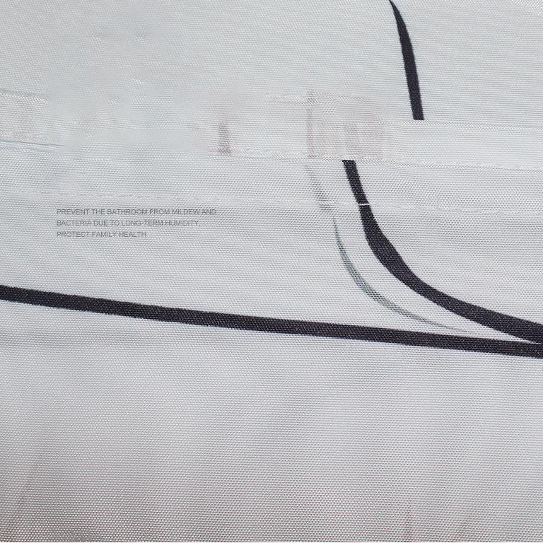 Занавеска для душа из полиэстера Fresh Reed, утолщенная, водонепроницаемая, устойчивая к плесени, перегородка для ванной комнаты, универсальная занавеска