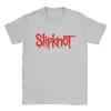 Футболки с логотипом Slipknots, мужские, новинка, футболки из чистого хлопка, с круглым вырезом и коротким рукавом, одежда для вечеринок