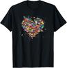 Flags Of The Countries Of The World International Heart Gift Unisex T-Shirt