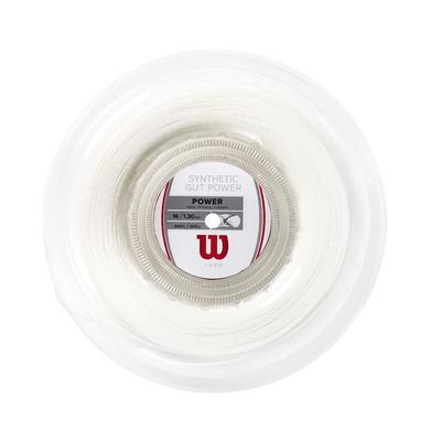 Wilson Теннисная струна Монофиламентная синтетическая GUT POWER 16 NATURAL 200 м Катушка NATURAL WRZ905100 Wilson