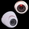 Dummy Fake Surveillance Security Dome Camera CCTV 30pcs Flashing LED Light White