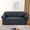Sofa Cover Thick Elastic Solid Stretch Couch Slipcovers 1/2/3/4 Seater Sofa Armchair Cover