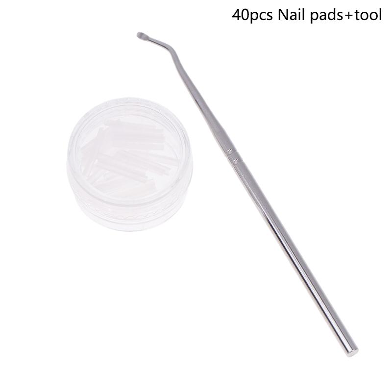 Крючок для ухода за вросшими ногтями, двухсторонний, для коррекции вросших пальцев ног, пилка для маникюра и педикюра, инструмент для ухода за чистыми ногтями ног