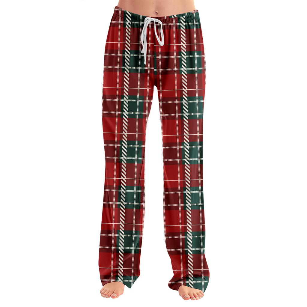 Adult Fashionable Loose Christmas Printed Casual Pants, Loungewear, Sleep Pants