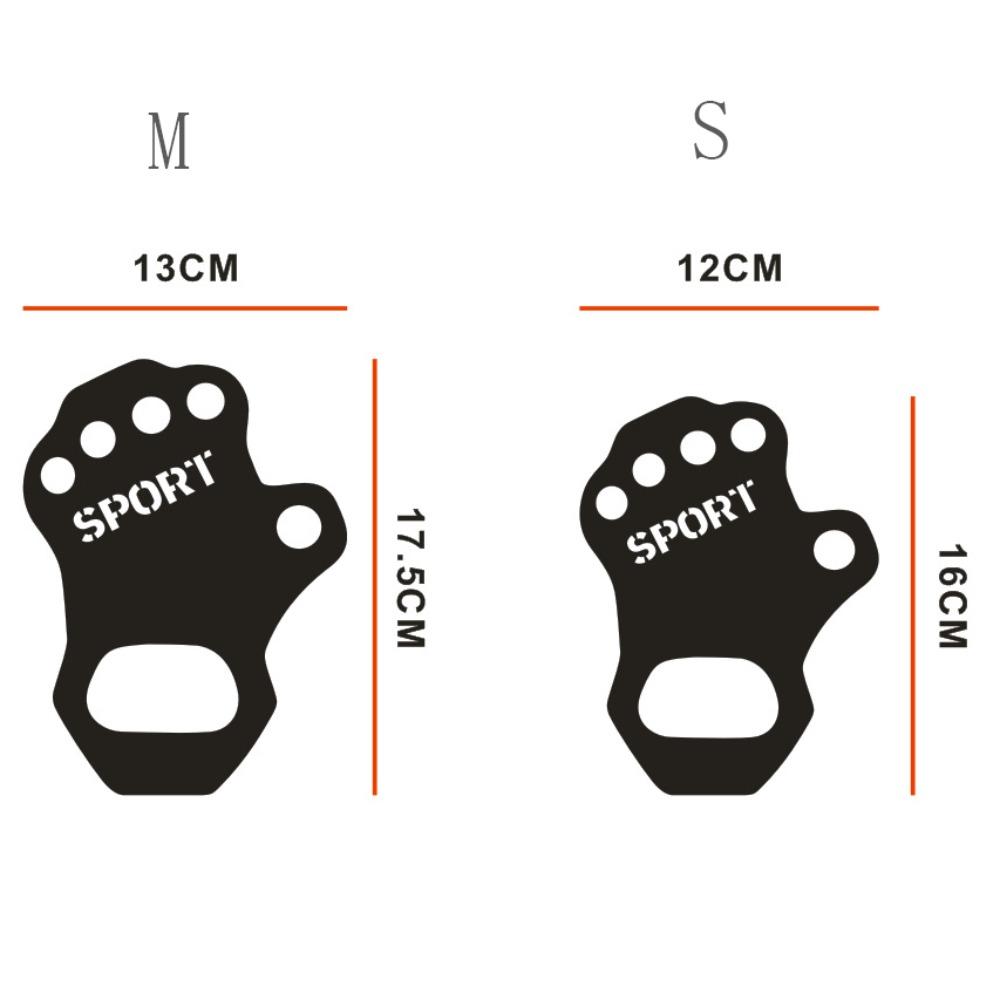 Weightlifting Gloves Weightlifting Hand Grips Prevent Cocooning Palm Guards  Pull-Ups Training