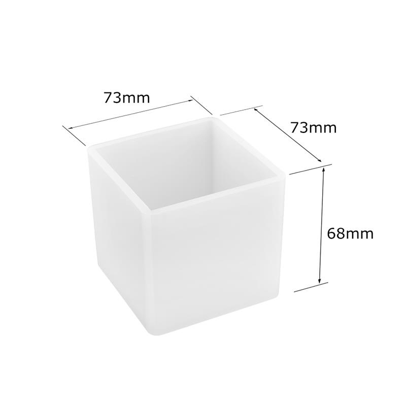 Силиконовая форма для литья из смолы 3D куб для DIY, кристальной эпоксидной УФ-смолы, изготовления ювелирных изделий, поделок, кристального украшения, силиконовая форма
