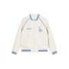 New MLB SS24 Baseball Jacket Unisex White 3AJPV0841-07CRD