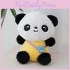 Креативный брелок-брелок из плюша с пандой, милая мультяшная кукла, мягкая игрушка, подарок